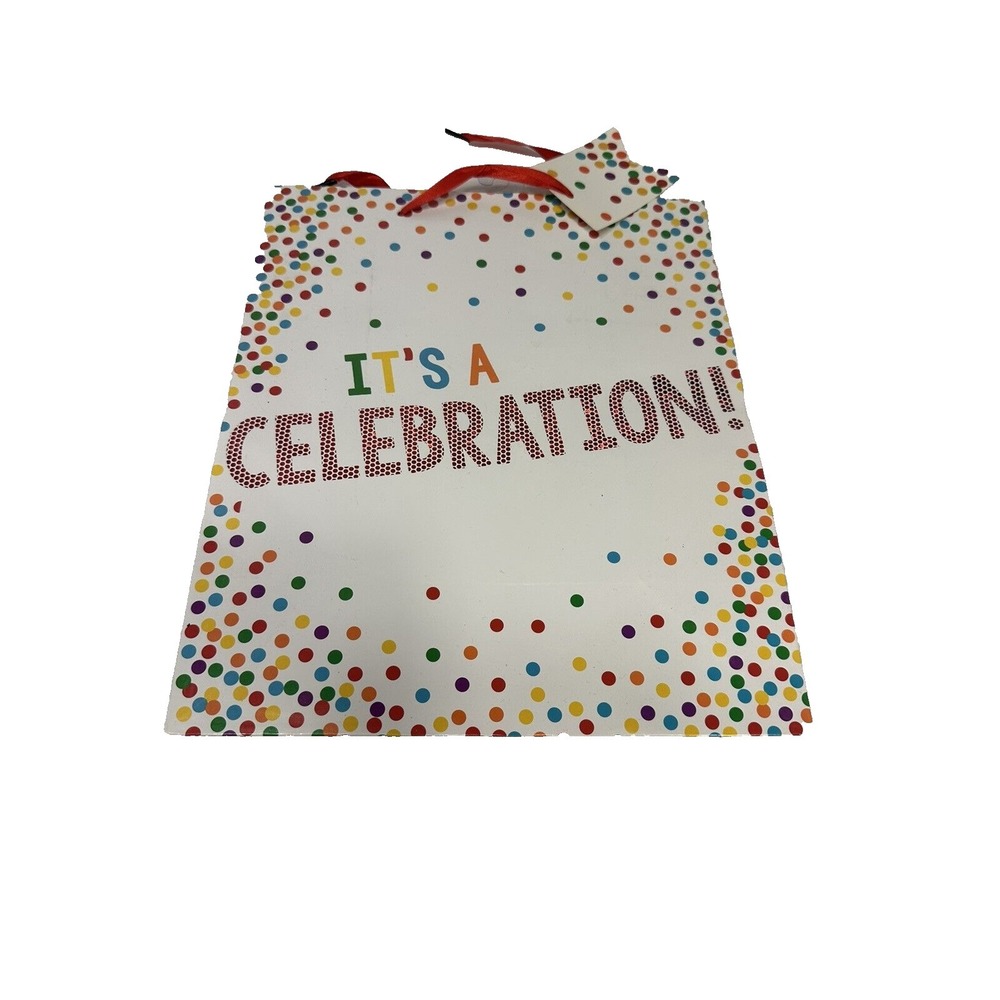 8 BAGS VOILA gift bag party bag BIRTHDAY‎ approximately 5X10 inch 12 inches tall